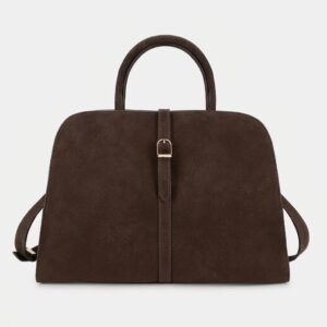 Millie Nubuck Handheld - Brown